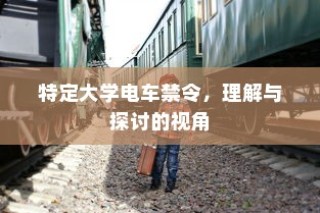 特定大学电车禁令，理解与探讨的视角分析