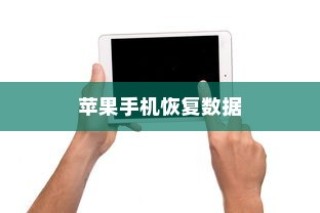 苹果手机恢复数据，使用什么还原卡？