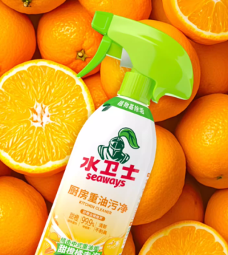 厨房重油污清洁神器，水卫仕重油污清洁剂特价抢购，仅需5.9元！