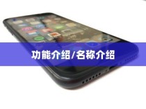 iPhone虚拟按键的名称及其功能介绍