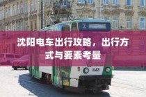 沈阳电车出行指南，出行方式与要素全解析