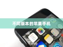 苹果手机卖什么版本，全面解析不同版本的苹果手机