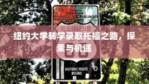 纽约大学转学录取托福之路，探索机遇与成长之路