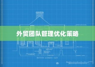 外贸团队外贸员管理优化策略，构建高效团队之道
