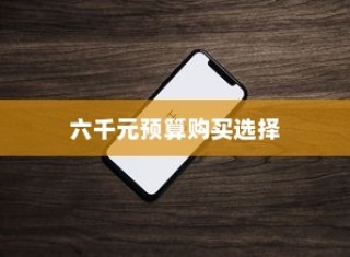 六千块买什么苹果手机，深度分析与推荐
