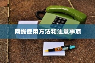 电话线能当网线用吗？详解电话线作为网线的使用方法和注意事项