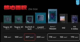 Switch 2处理器曝光，GPU性能不及RTX 3050