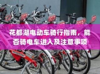 花都湖电动车骑行指南，入园规定与骑行注意事项