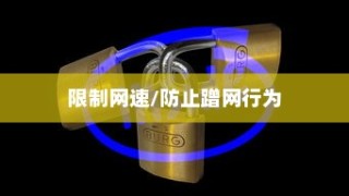 TP-Link路由器如何限制别人网速，防止蹭网行为—详细介绍