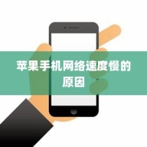 苹果手机网络速度慢的原因及解决方案