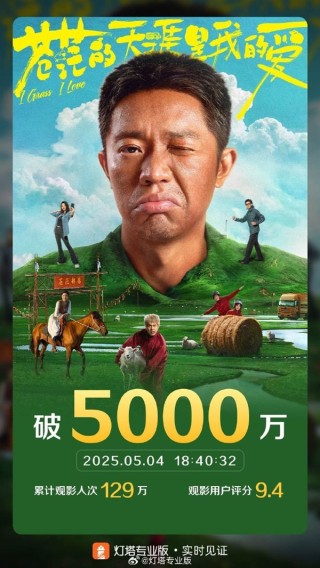 最炫民族风电影版，票房突破五千万大关，苍茫的天涯唤醒无尽热爱