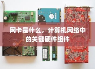 网卡是什么，计算机网络中的关键硬件组件