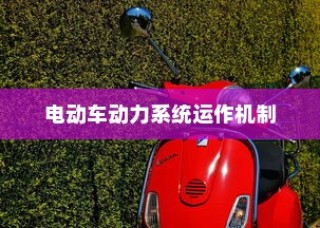 揭秘电动车动力系统运作机制，电机在纯电车不走时的运转状态探讨