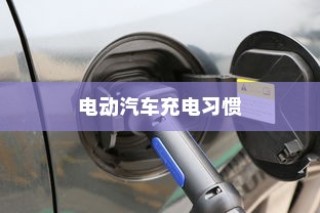 电动汽车充电习惯探讨，电车是否需要耗尽再充电？