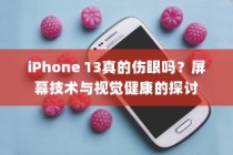 iPhone 13真的伤眼吗？屏幕技术与视觉健康的探讨