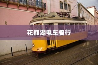花都湖电车骑行攻略，入门规则与注意事项