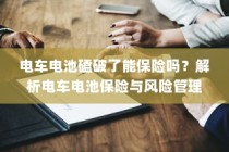 电车电池磕破后的保险与风险管理解析