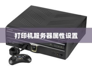 打印机服务器属性设置详解，设置步骤与配置指南