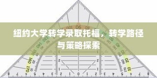 纽约大学转学录取托福，探索转学路径与策略