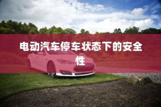 电动汽车停车状态下的安全性解析，自燃风险探讨与防范措施