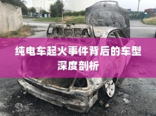 纯电车起火事件背后的车型深度探究