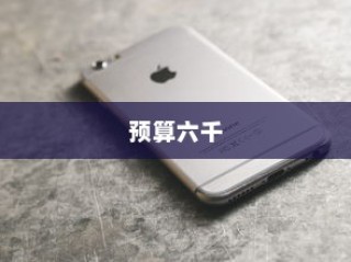 六千预算，苹果手机的优选之路