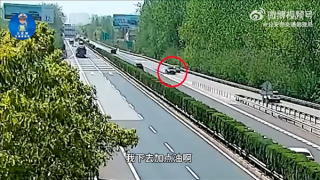 高速低油警示时掉头，司机自嘲冲动行为