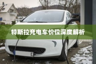 特斯拉充电车价位全面解析