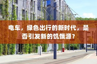 电车，绿色出行的新时代，是否引发新的饥饿源？