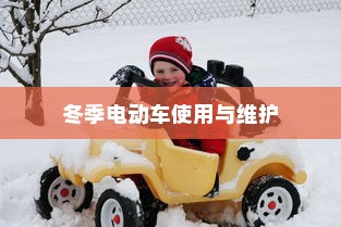 冬季电动车的使用与维护，确保电车在寒冷季节继续驰骋