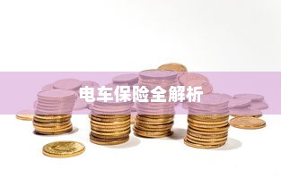电车保险全解析，能否买全险及保险种类选择探讨