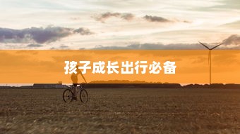 孩子成长出行必备，如何选择适合的电动车？
