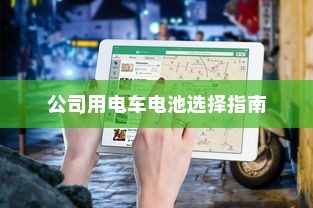 公司用电车电池选择指南