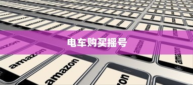 电车购买摇号详解，摇号流程与注意事项