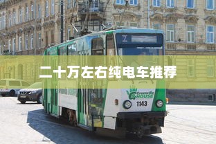 二十万左右纯电车推荐，轻松开启绿色出行新体验
