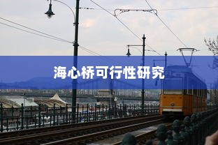 骑电车前往海心桥的可行性研究