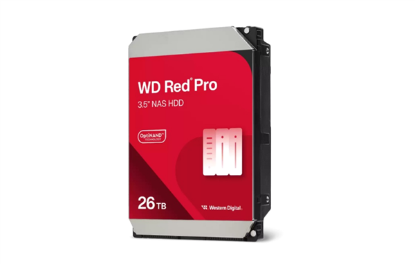 西部数据推出全新企业级机械硬盘,26TB WD Red Pro,高速传输达272MB/s 以下是两款硬盘的图片展示,