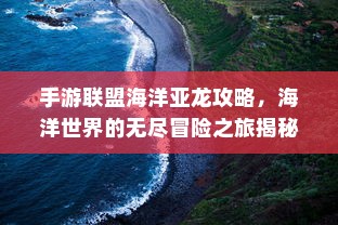 手游联盟海洋亚龙攻略，海洋世界的无尽冒险之旅揭秘！