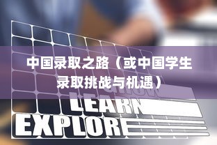 美国西北大学的中国录取之路，机遇与挑战同在
