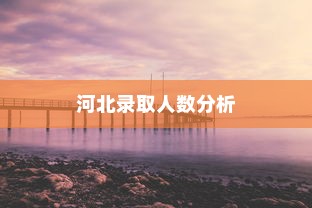 浙江海洋大学在河北录取人数分析，深度解读数据报告
