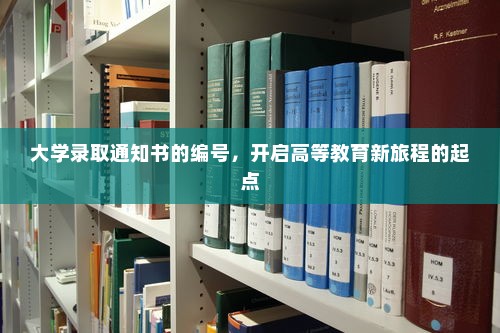 大学录取通知书的编号，开启高等教育新旅程的起点