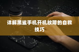 详解黑鲨手机开机故障的自救技巧