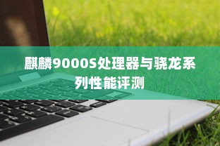 麒麟9000S处理器与骁龙系列性能评测