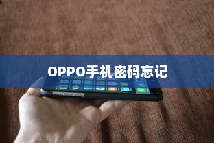 OPPO手机密码忘记了怎么办？快速解锁方法分享！