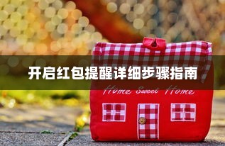 一加9pro如何开启红包提醒—详细步骤指南