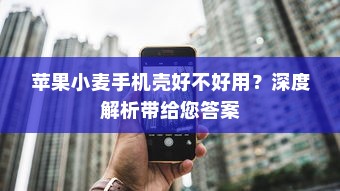 苹果小麦手机壳好不好用？深度解析带给您答案