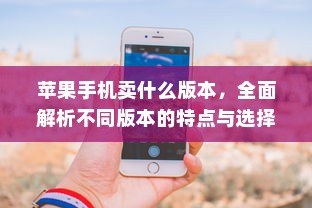 苹果手机卖什么版本，全面解析不同版本的特点与选择
