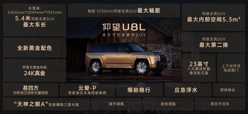 全尺寸行政豪华SUV中国民族品牌瞩目亮相，世界仰望瞩目成为新标杆
