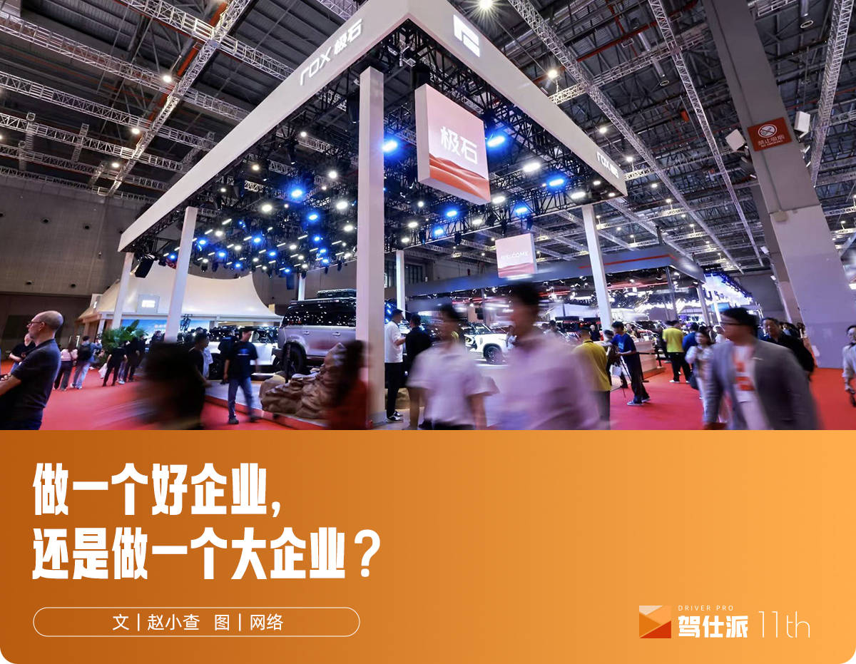 极石在上海车展展现强劲生存力