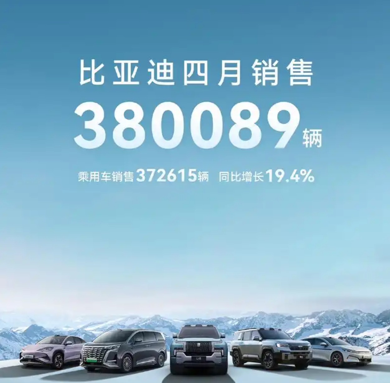 吉利银河成最大黑马，四月新能源汽车销量抢先看，零跑突破四万